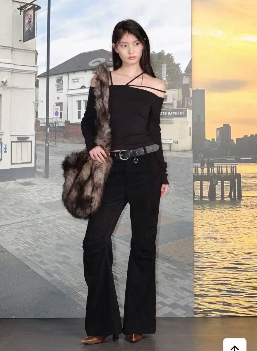 セリック モヘア クロスバック ブラック 3回 着用