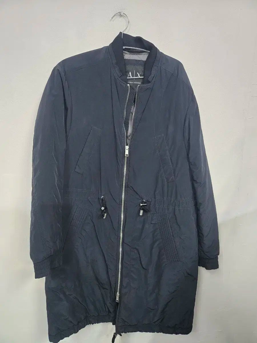 ARMANI EXCHANGE ブラック ロング アウター