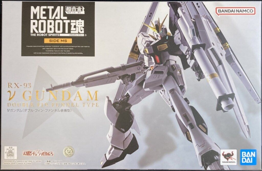 BANDAI SPIRITS L ROBOT魂 SIDE MS νガンダム(ダブル・フィン