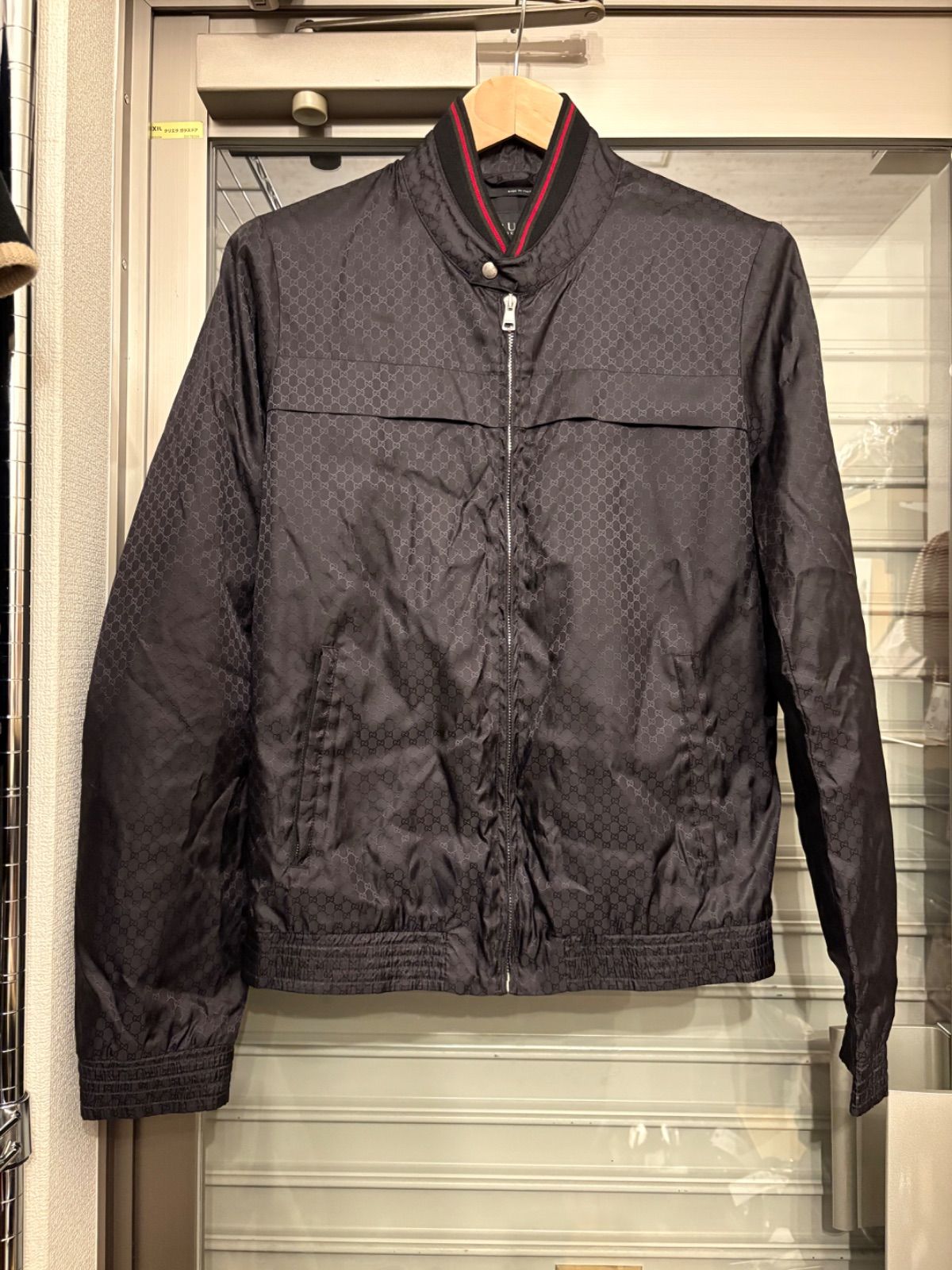 サイズ 44 GUCCI グッチ GG柄 ナイロン ジャケット