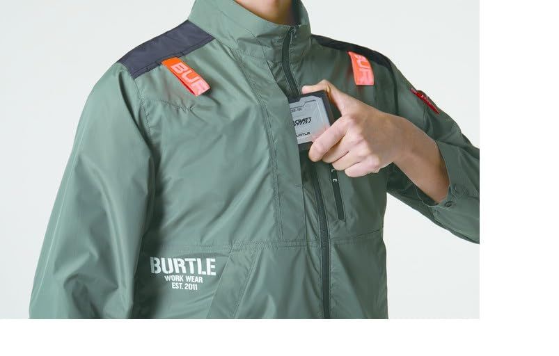  BURTLE バートル 春夏用 エアークラフト 長袖ブルゾン ユニセックス ブラック AC 2011 35 XL ボトムス(ジャージ以外) ウォーキング ランニングウェア
