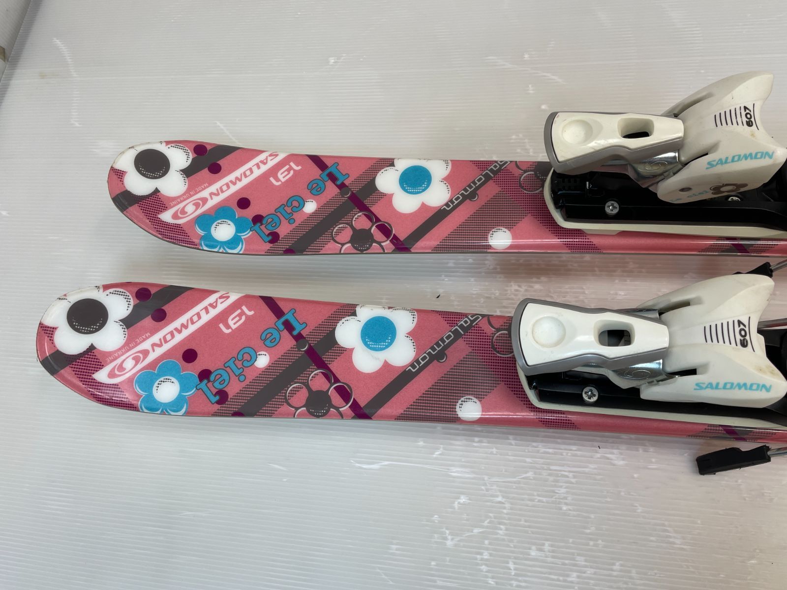 ◇ ツインチップ スキー Salomon Le ciel 131 cm + 607 サロモン ル