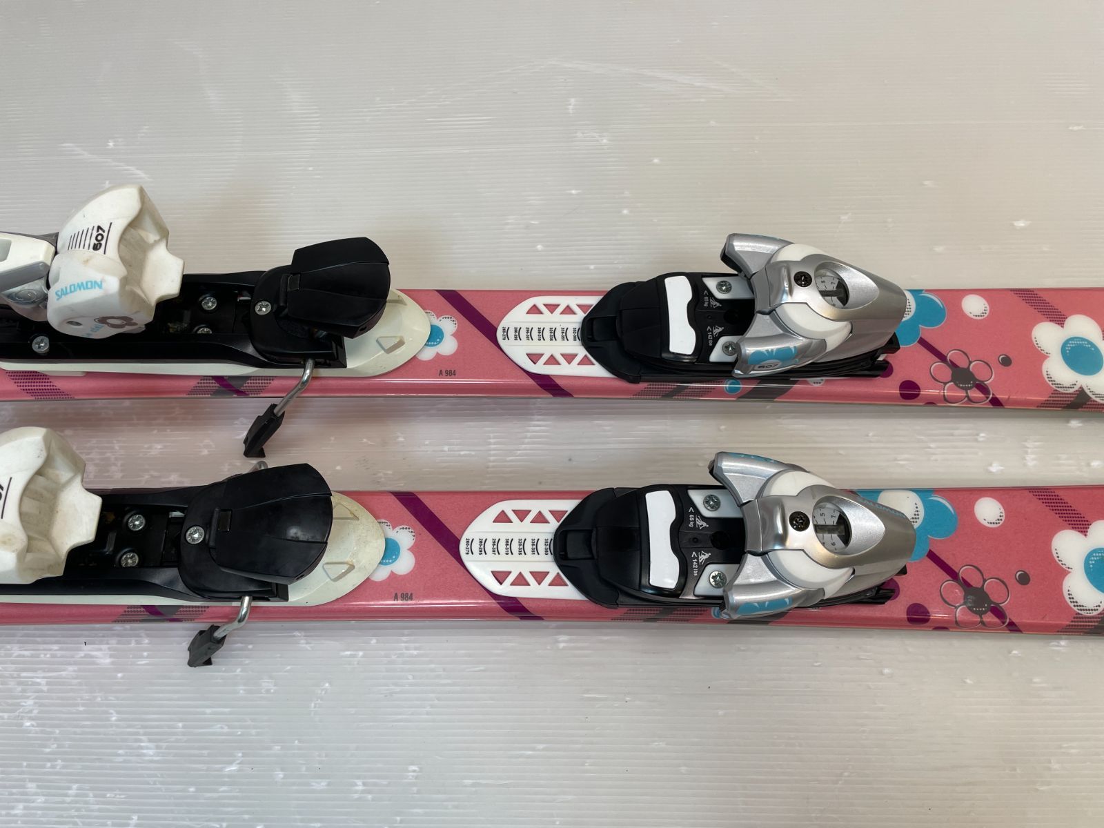 ◇ ツインチップ スキー Salomon Le ciel 131 cm + 607 サロモン ル