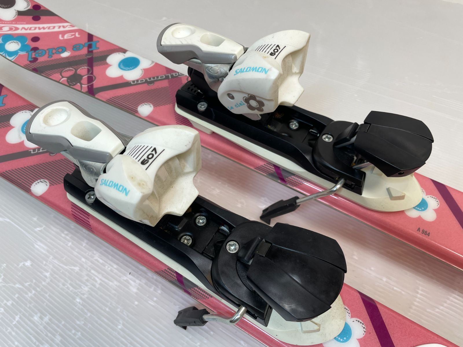 ◇ ツインチップ スキー Salomon Le ciel 131 cm + 607 サロモン ル