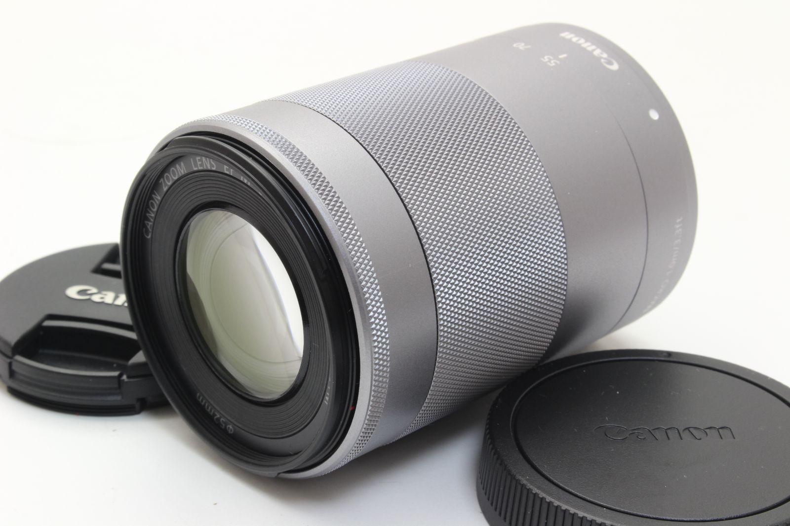 Canon キヤノン EF-M 55-200mm F4.5-6.3 IS STM シルバー 初期不良返品無料 10-28