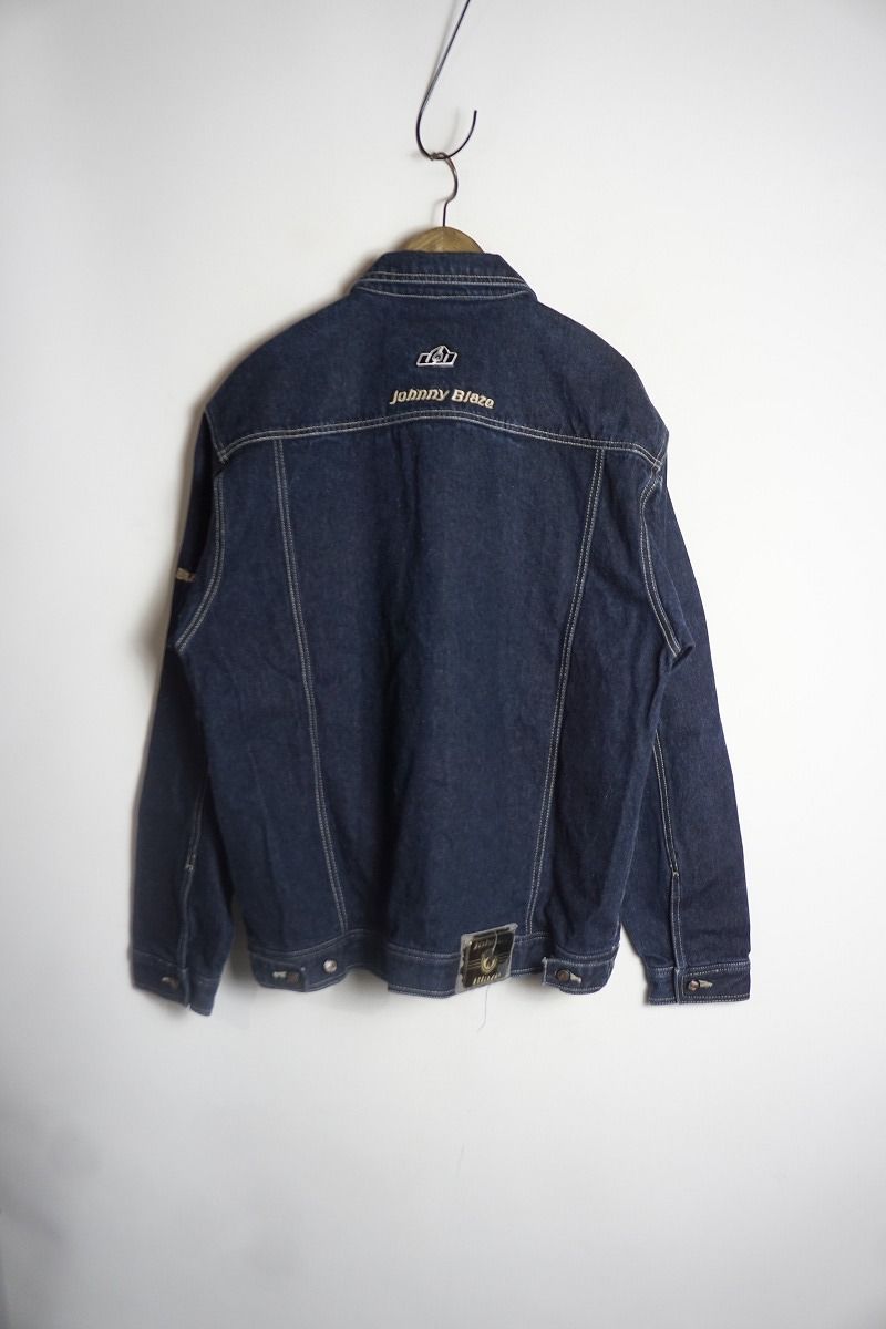 JOHNNY BLAZE ジョニーブレイズ　　 デニムジャケット　セットアップ 40%OFF】 JOHNNY BLAZE ジョニーブレイズ デニムジャケット ブラック