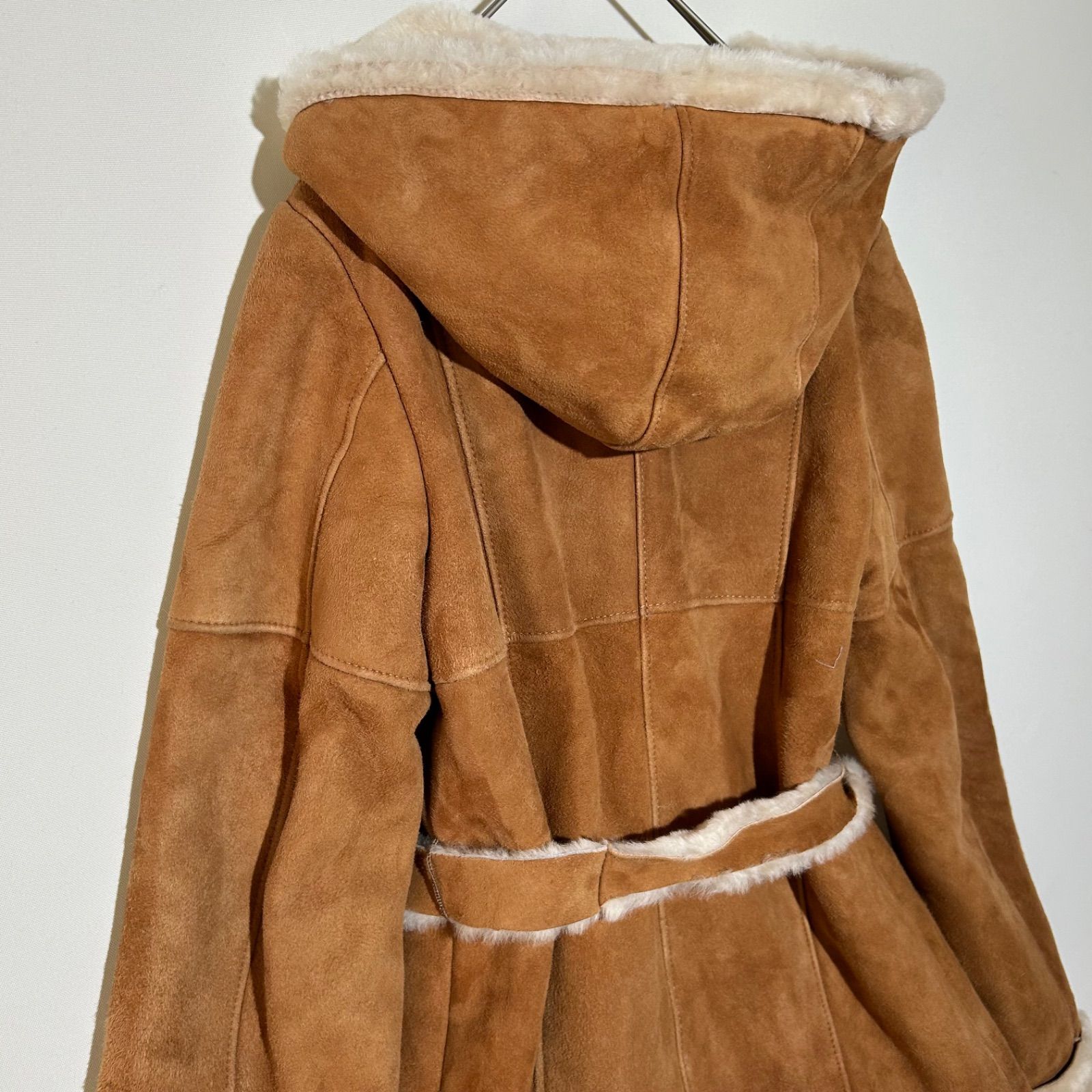 オーエンバリー Owen Barry ロングコート ムートンコート リアル