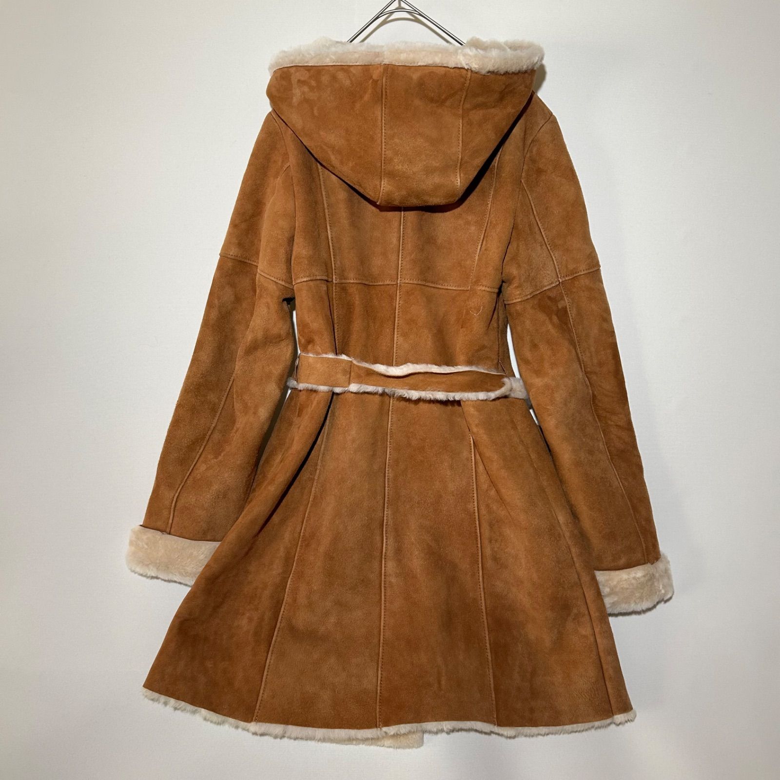 オーエンバリー Owen Barry ロングコート ムートンコート リアル