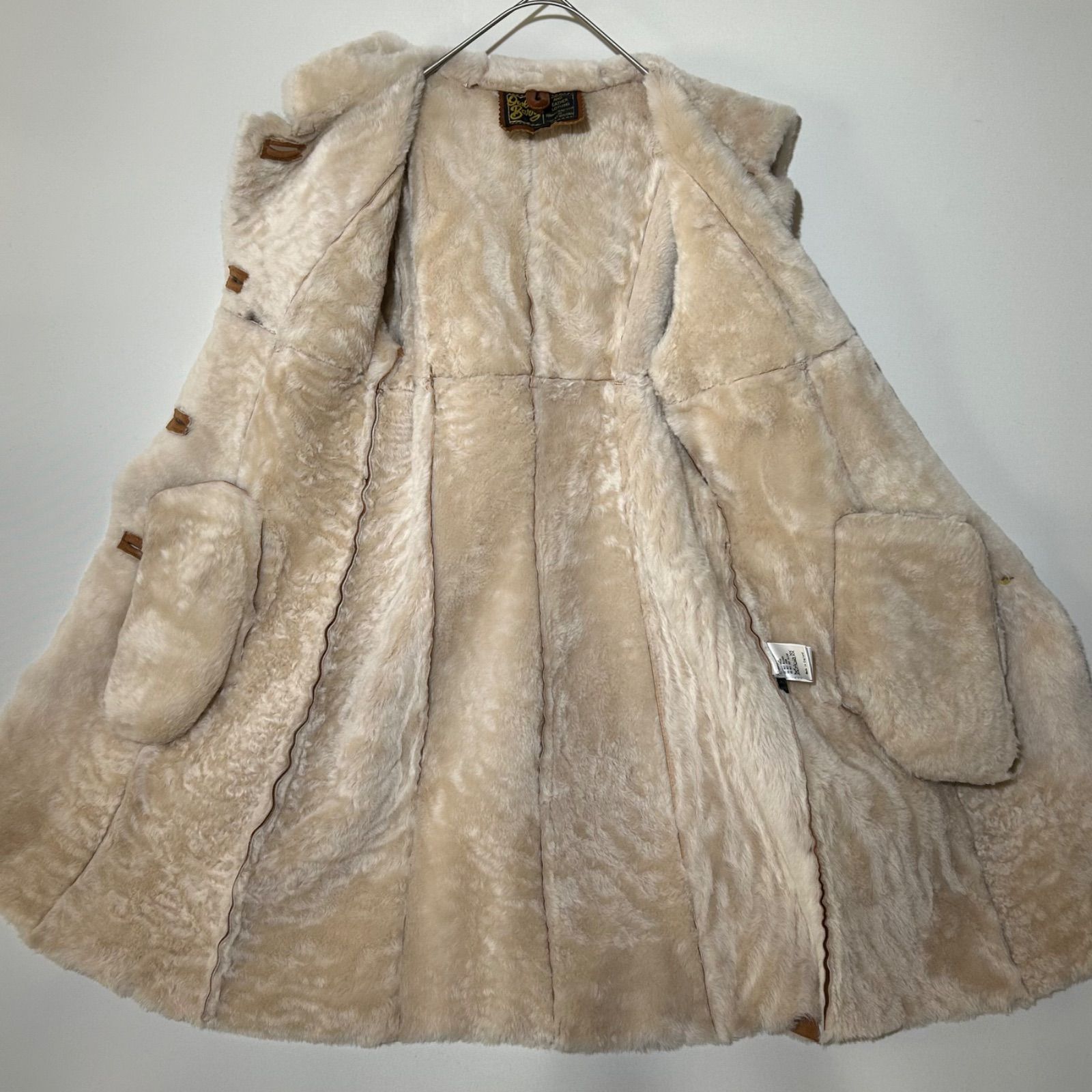 オーエンバリー Owen Barry ロングコート ムートンコート リアル