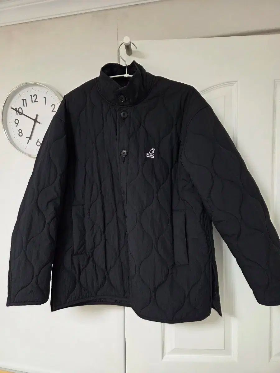 カンゴール ブラック キルティング ジャケット