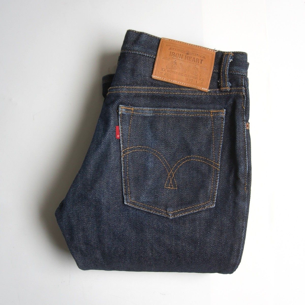 雰囲気抜群】IRON HEART【LOT 461 21oz EXTRA HEAVY DENIM】31×34