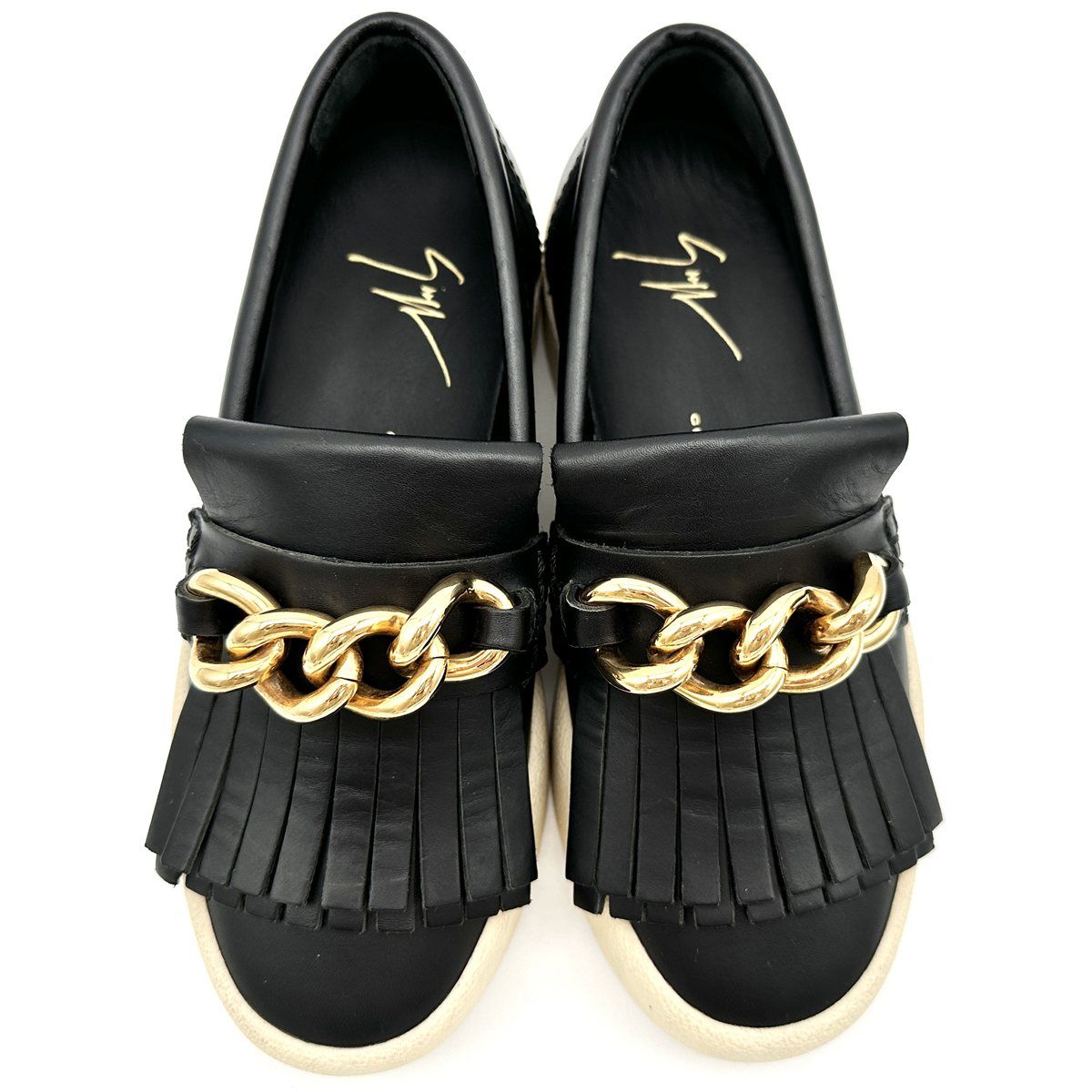 Giuseppe Zanotti / ジュゼッペザノッティ ヴィンテージ加工 牛革