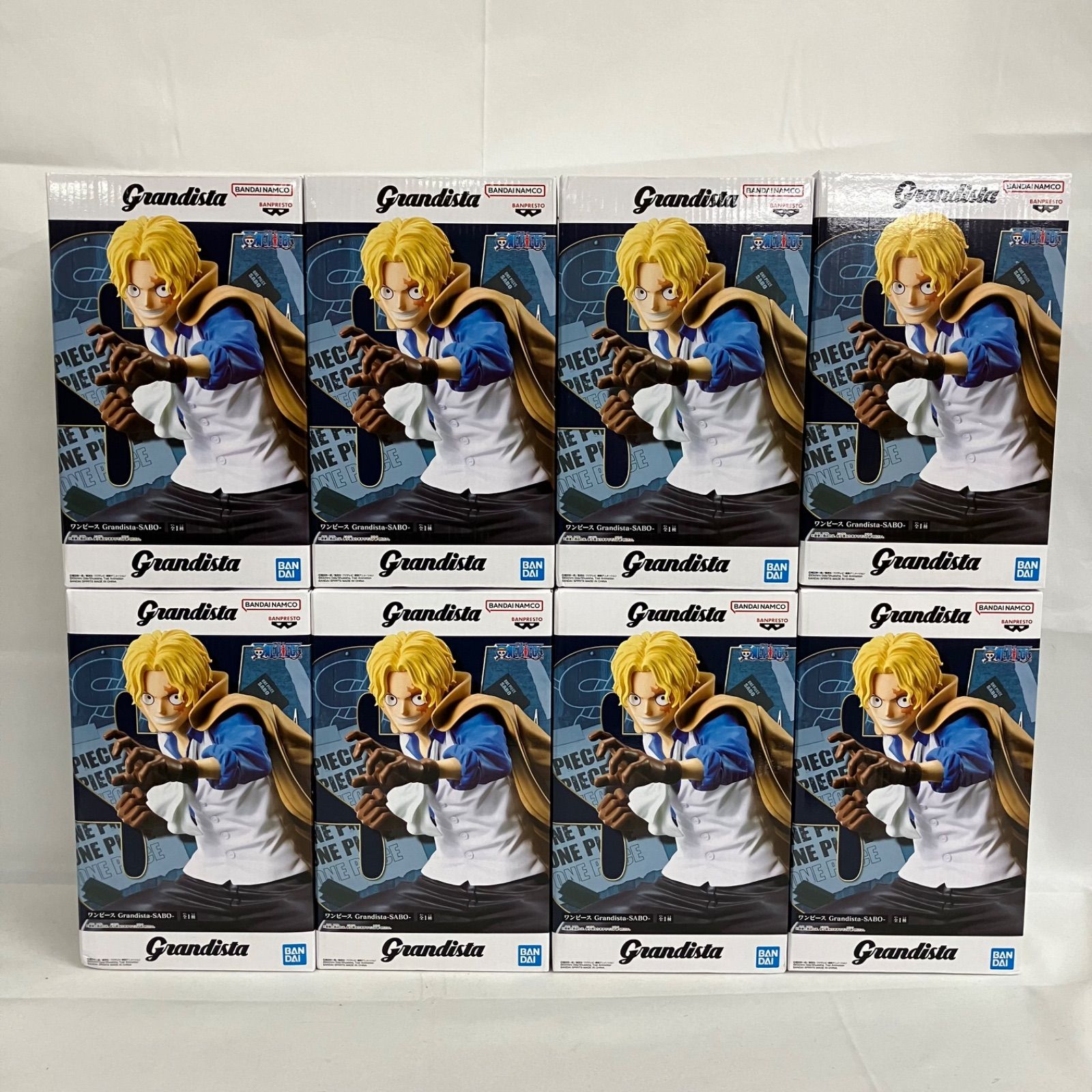 未開封 ワンピース Grandista サボ フィギュア 8個セット SFJ217 c099