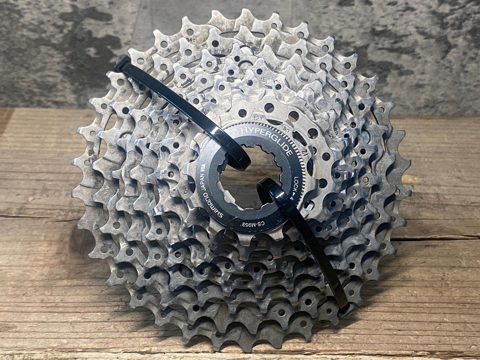 JK 480 シマノ SHIMANO XTR CS M 953 スプロケット 12 34 T 9 S