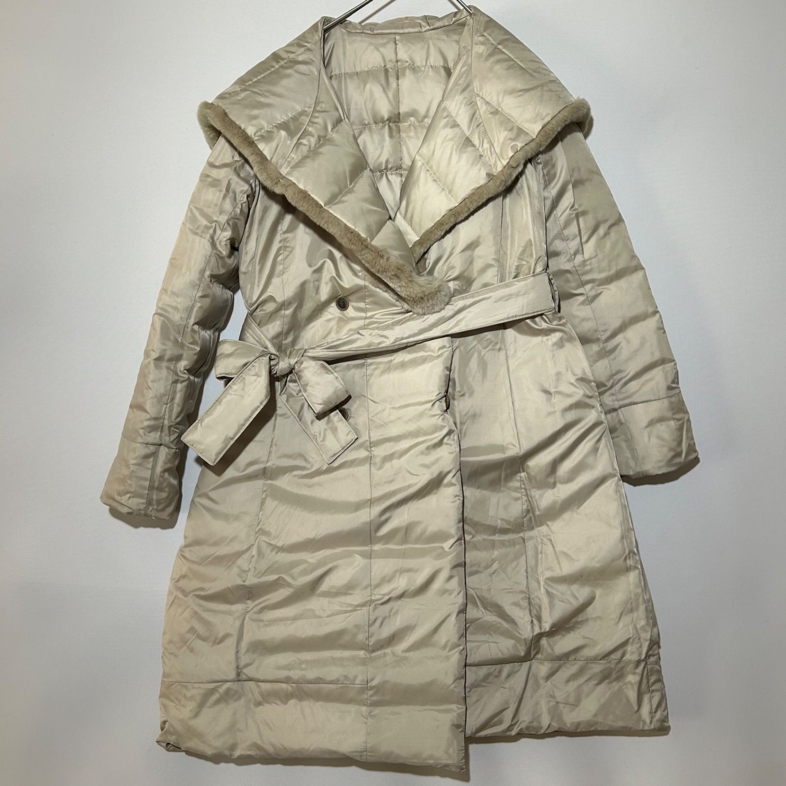 センソユニコ t.b ラビットファー ファーコート ダウンコート