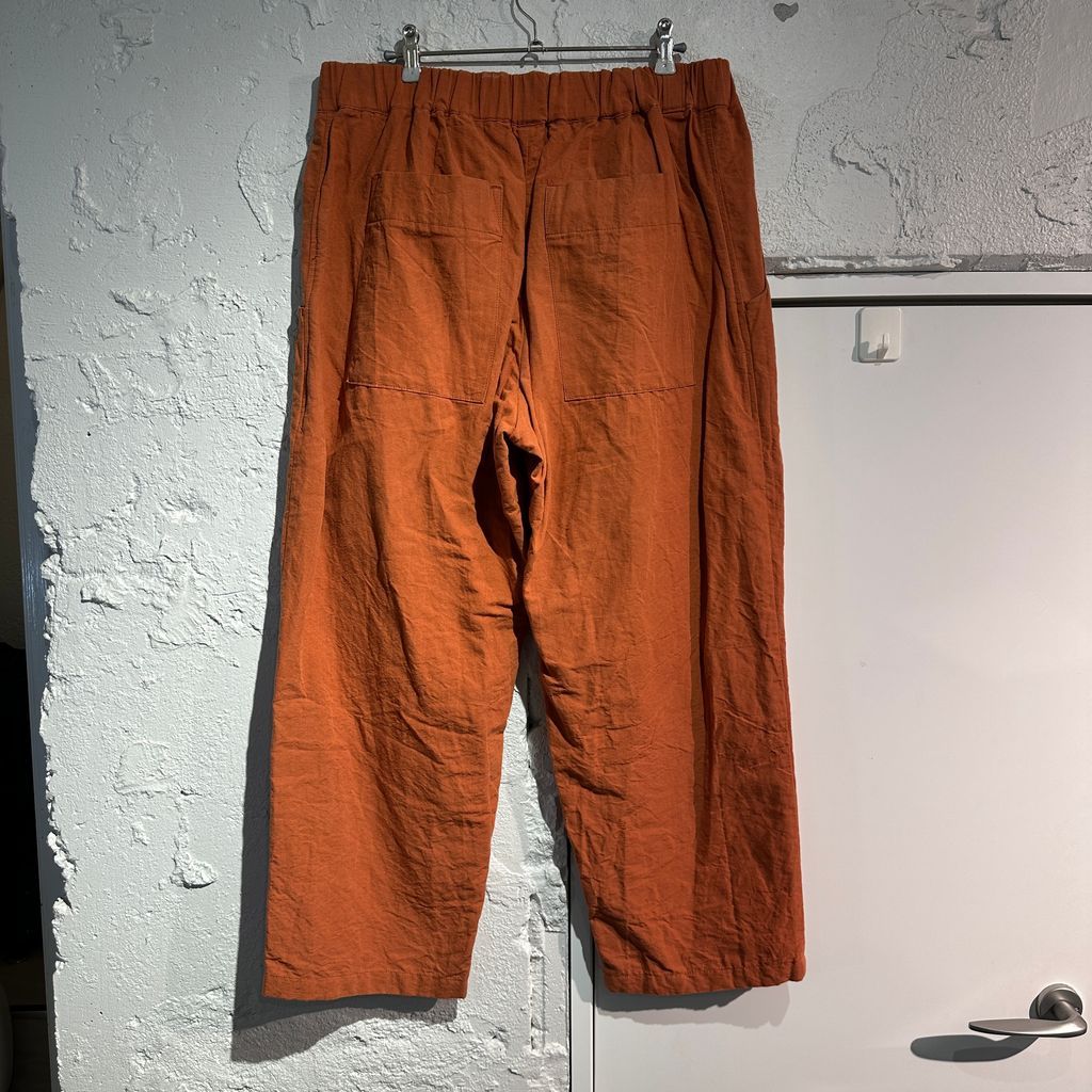 MAN-TLE マントル Casual Easy Pants イージーパンツ R8P3 オレンジ size M 表参道A11