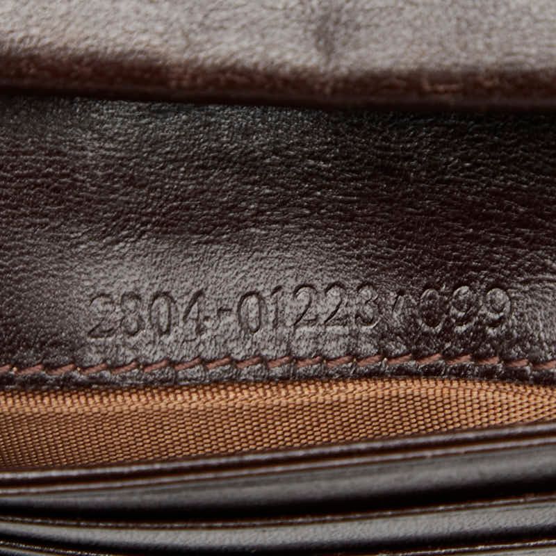  フェンディ ズッカ 01223 ブラウン キャンバス レザー レディース FENDI 1-0238859 その他 小物