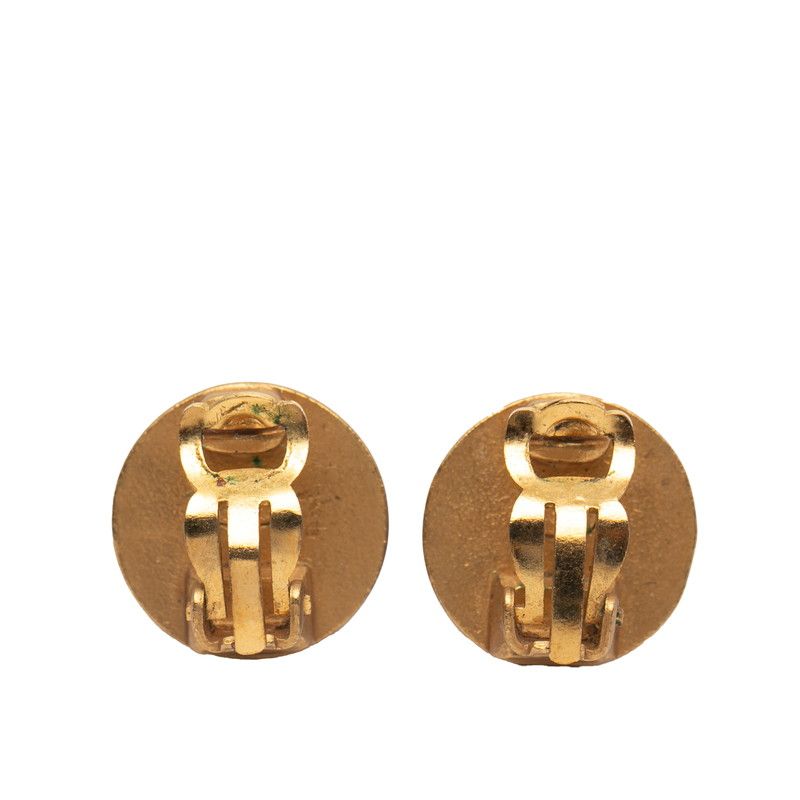 シャネル ライオン ラインストーン ゴールド ブラック メッキ レディース CHANEL 1-0240060