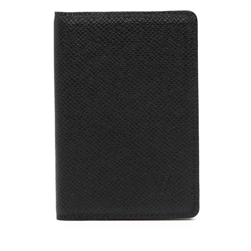 ルイ ヴィトン タイガ オーガナイザー ドゥ ポッシュ パスケース カードケース M32655 ボ ル ネイビー レザー レディース LOUIS VUITTON 1-0240083