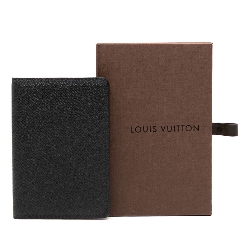  ルイ ヴィトン タイガ オーガナイザー ドゥ ポッシュ パスケース カードケース M 32655 ボ ル ネイビー レザー レディース LOUIS VUITTON 1-0240083 その他 小物