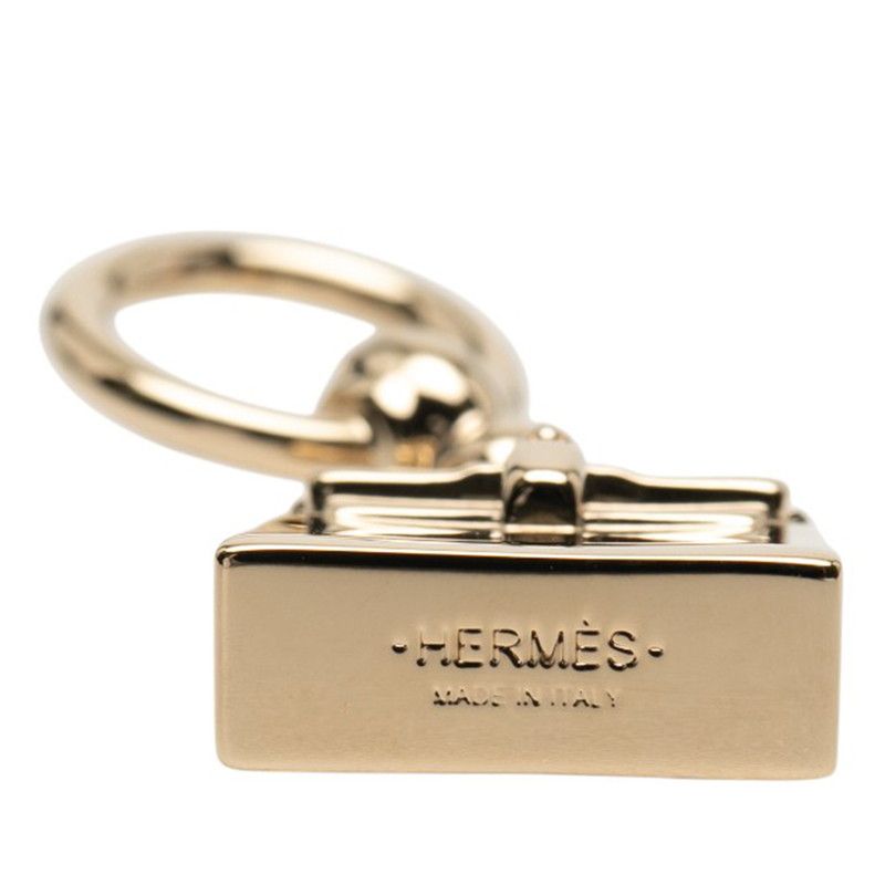 エルメス ミニケリー ツイリー用 リング バッグモチーフ シャンパン