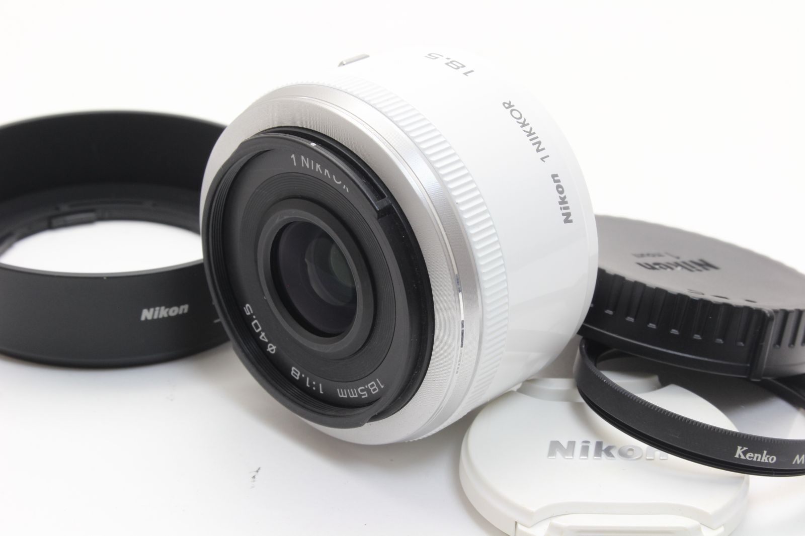 AB Nikon ニコン 1 NIKKOR 18.5mm F1.8 ホワイト 初期不良返品無料 10-61