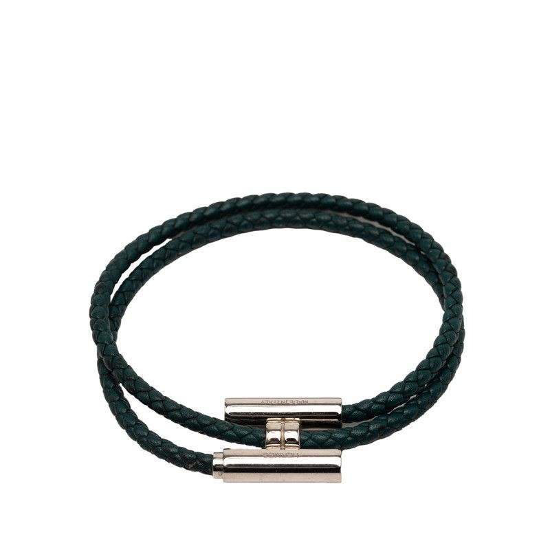 エルメス トゥルニ トレッセ グリーン系 レザー レディース HERMES 1-0241078