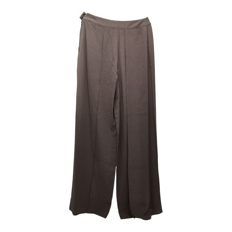 シャネル パンツ スカート セット サイズ 34 ブラウン シルク レディース CHANEL 1 0241185