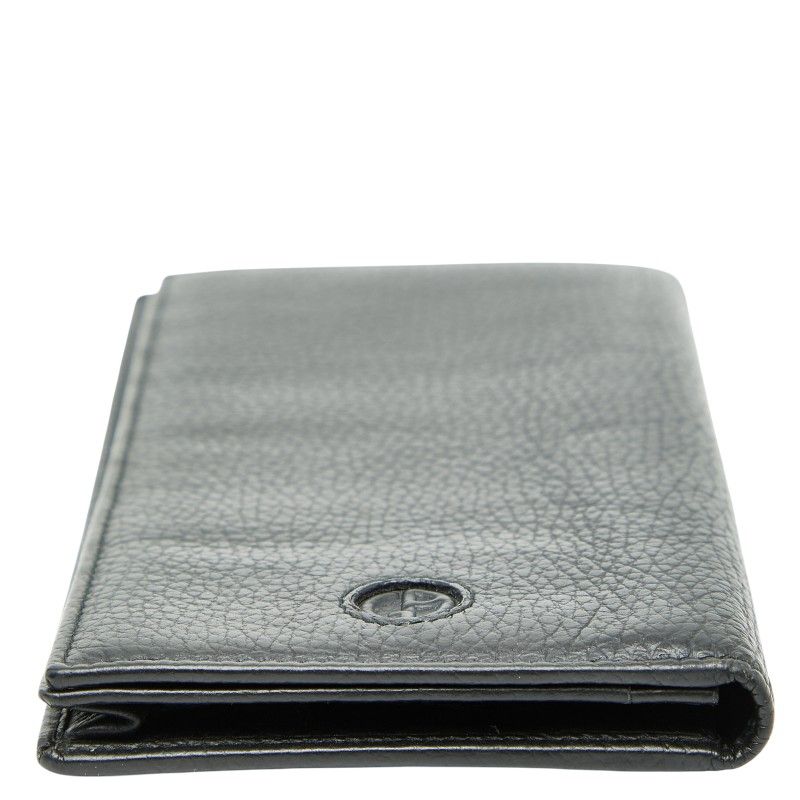 アルマーニ ロゴ ブラック レザー レディース ARMANI 1-0241202