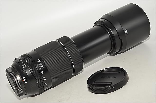  443 富士フイルム XF 70 300 mm 手ブレ補正 防塵防滴耐低温 リニアモーター 静音 MMF 4 5 6 R LM OIS WR ブラック レンズ(ズーム) カメラ
