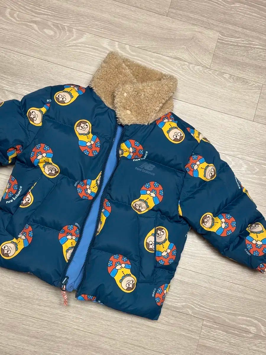 ニュー ンス グース ダウン コラボ リバーシブル 110