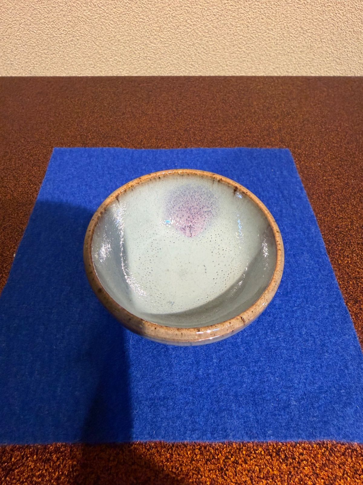 中国古美術 均窯 爐均窯酒杯 酒器 ぐいのみ 唐物古玩 古美術