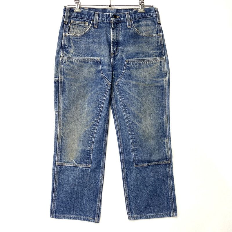 品 CARHARTT FR カーハート フレームレジスタント DOUBLE KNEE DENIM PAINTER PANTS 100170 451 ダブルニー デニムペインターパンツ ボトムス 157-251111-as-04-izu