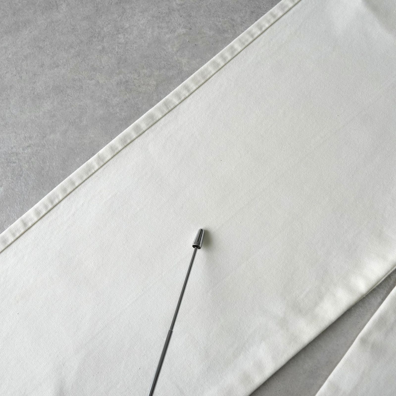 コットンパンツ アイボリー