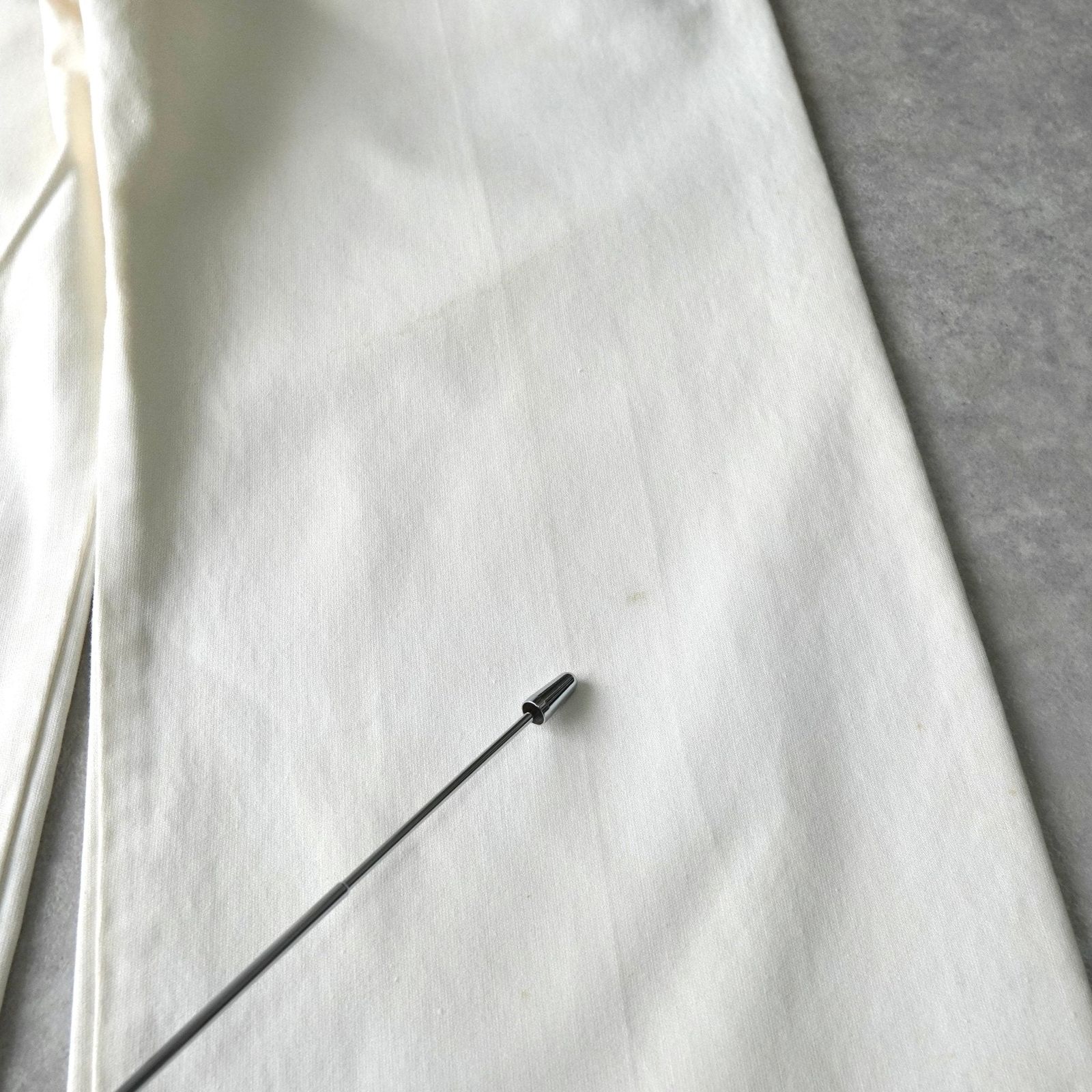 コットンパンツ アイボリー