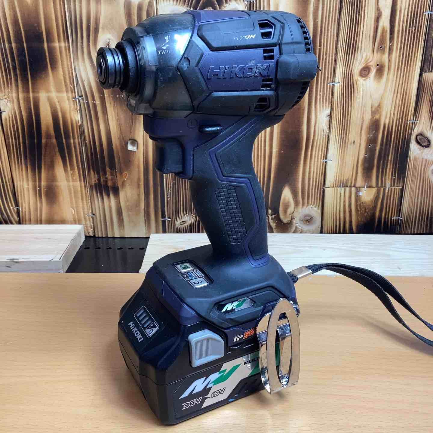 ハイコーキ HIKOKI 旧 日立工機 コードレスインパクトドライバー WH36DC 2XPDS DIY ネジ ボルト 穴あけ 研磨 金属 研削 越谷店