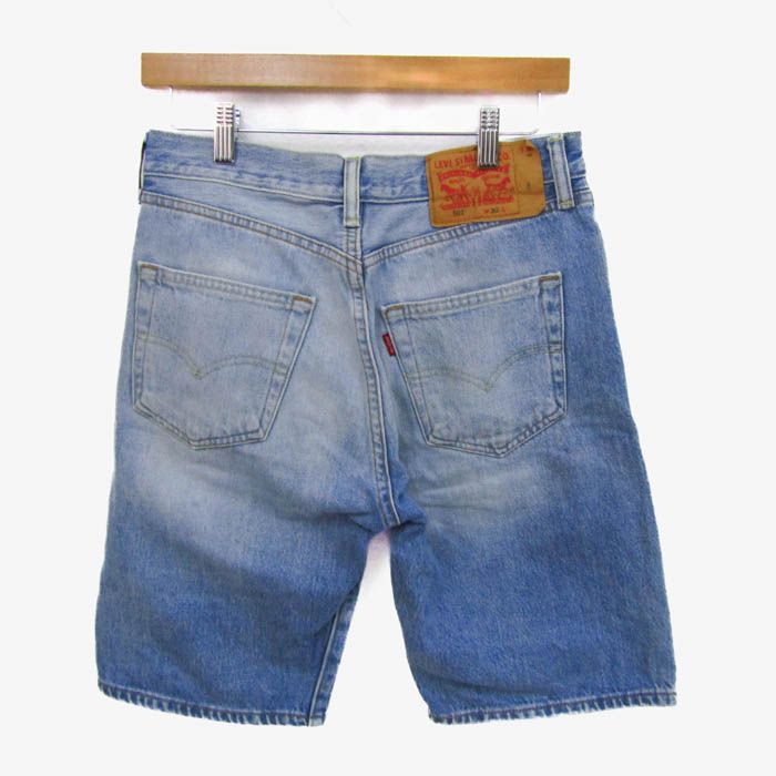 リーバイス デニムパンツ ジーンズ ジーパン 501 コットン ブランド ボトムス レディース W30サイズ ブルー Levi s