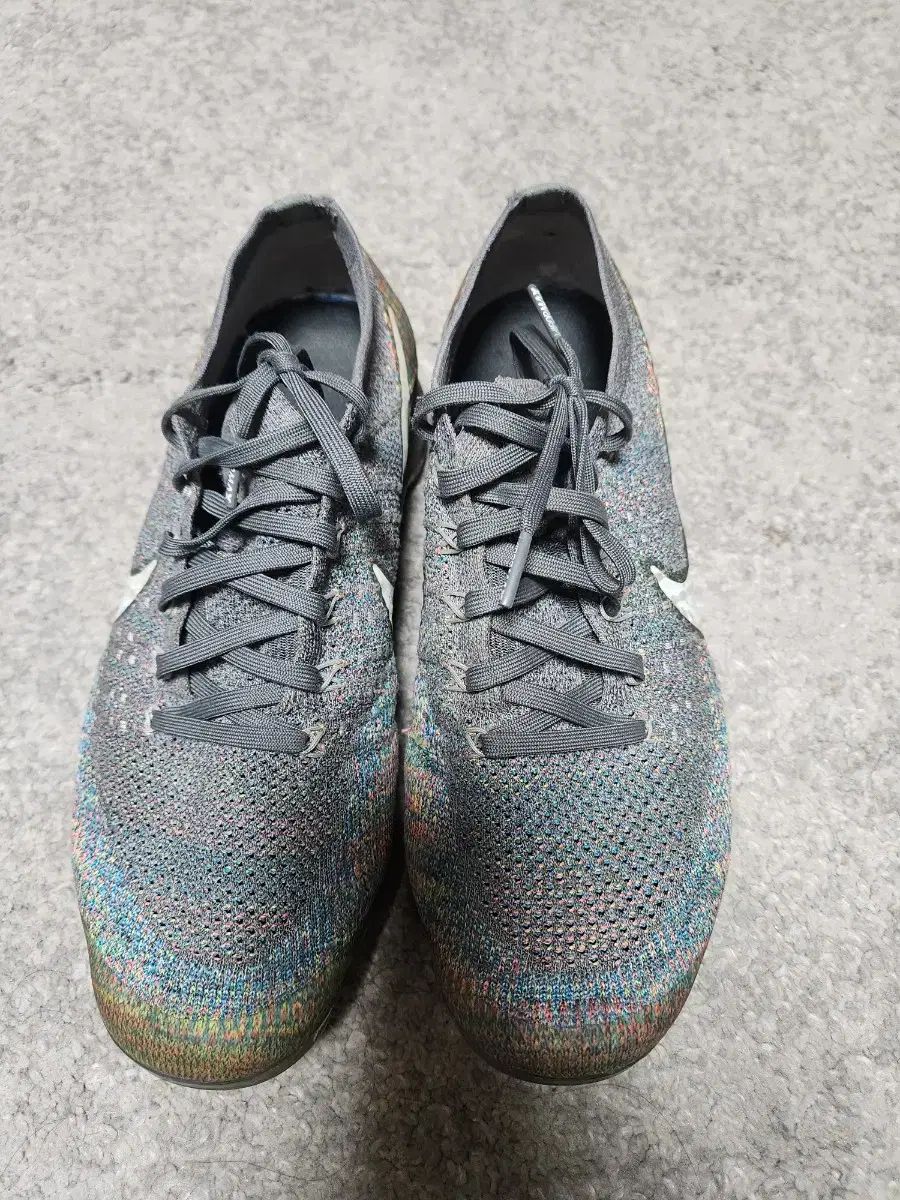 ナイキ エア ヴェイパーマックス フライニット グレー マルチ-265