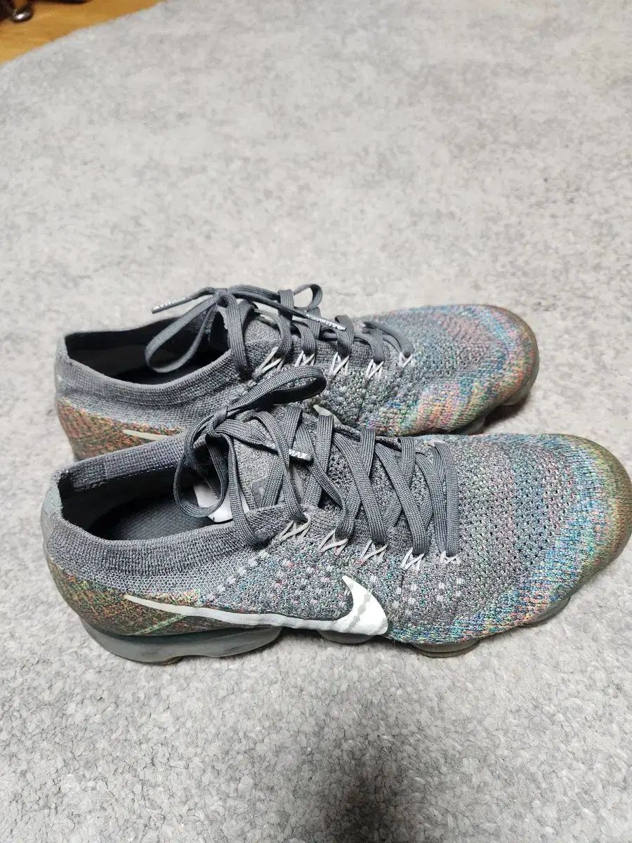 ナイキ エア ヴェイパーマックス フライニット グレー マルチ-265