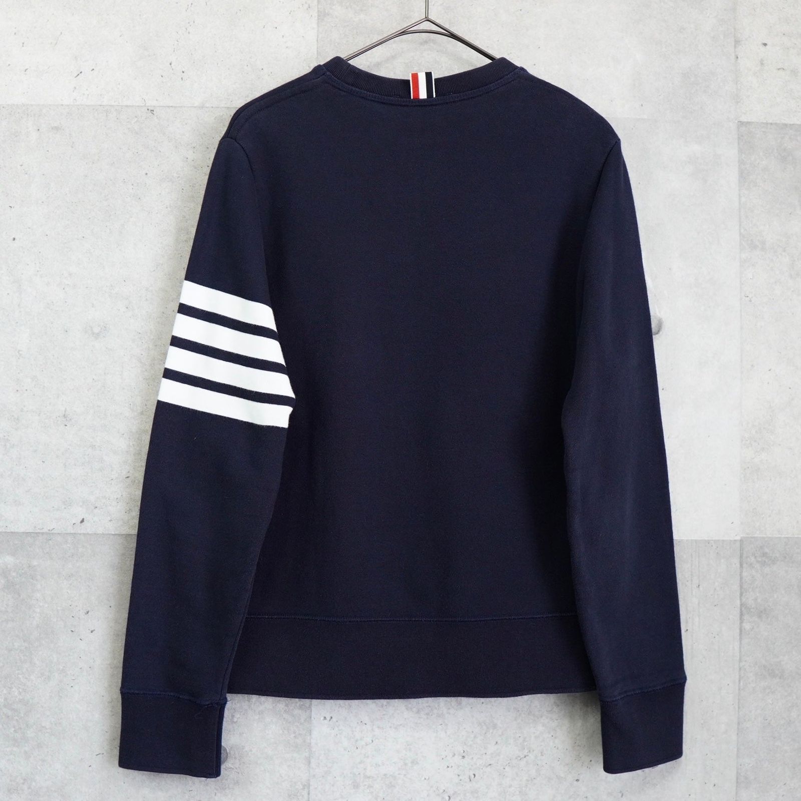 トムブラウン スウェット ネイビー - メルカリ