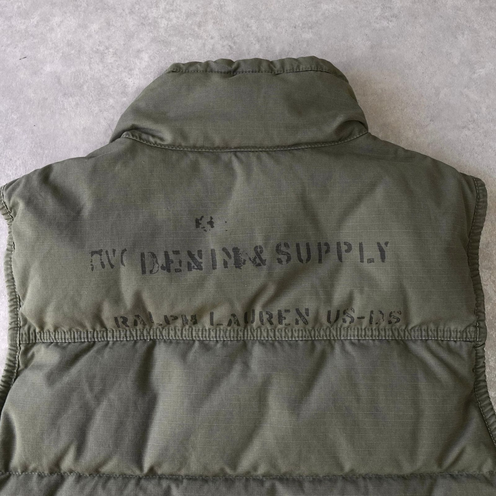 ポロラルフローレン　ダウンベスト　極美品　カーキ　ワンポイントロゴ　3XL 中古・古着通販】POLO RALPH LAUREN (ポロ・ラルフローレン) ダウン