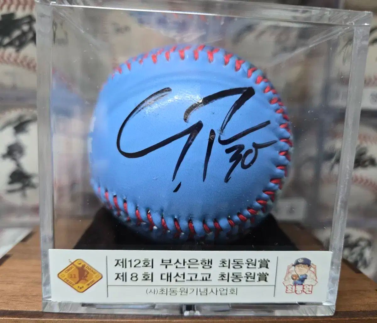 ハンファ イーグルス コーデ ポンセ サインボール