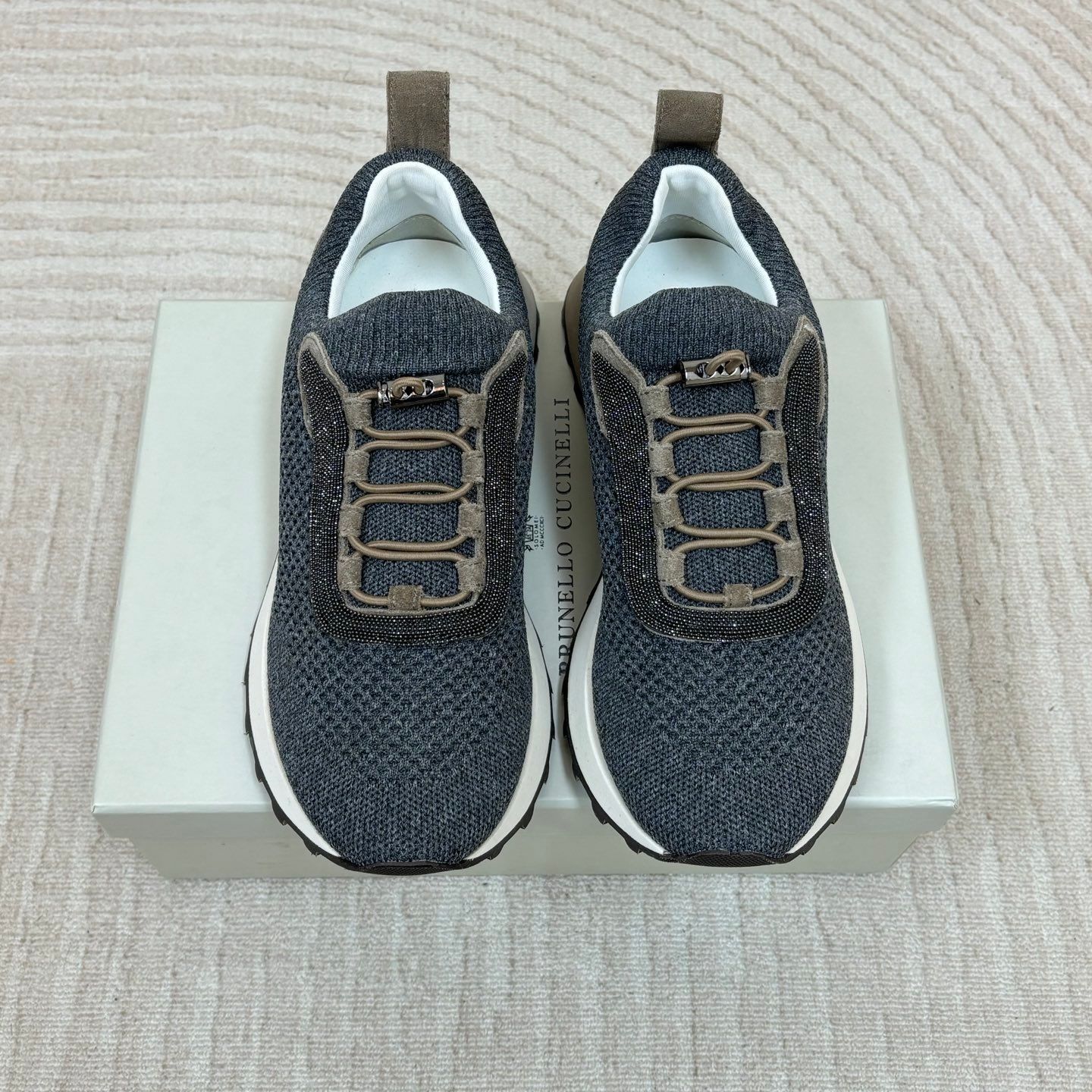 グレー22.5~24.5cm【送料無料】ブルネロクチネリ☆ レディース