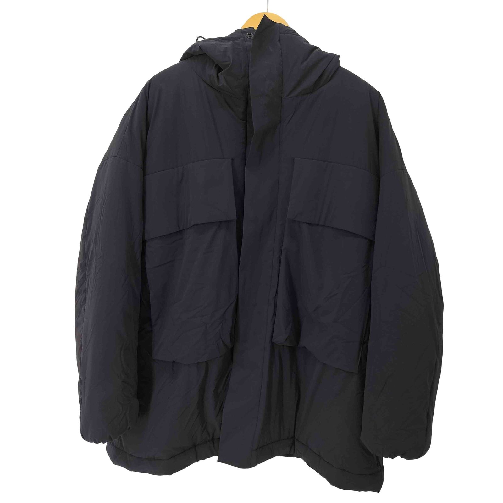 エヌハリウッド N.HOOLYWOOD PRIMALOFT HOODED COAT 中綿 フーデッドコート メンズ US 38