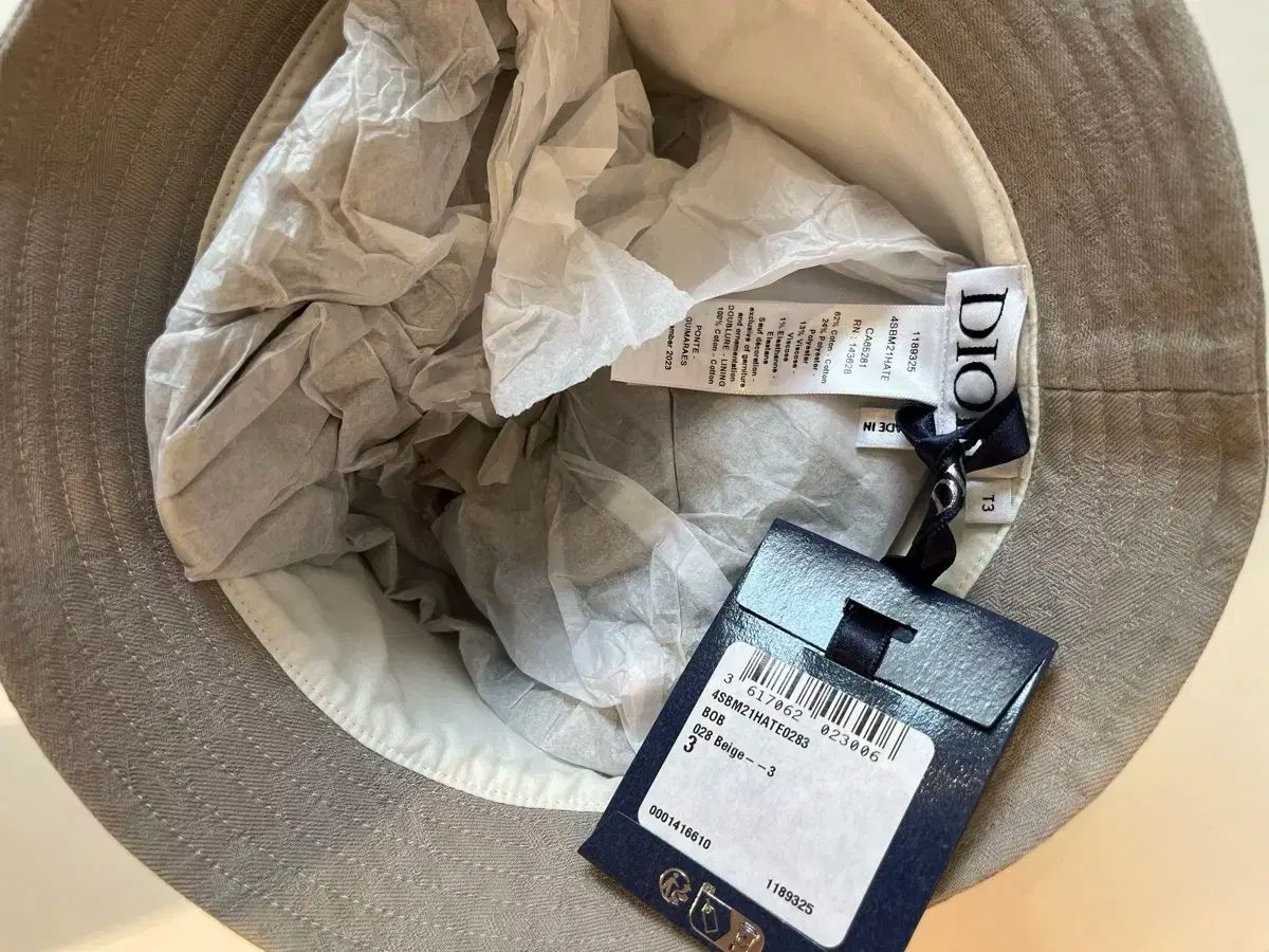 ベイビーディオール バケットハット