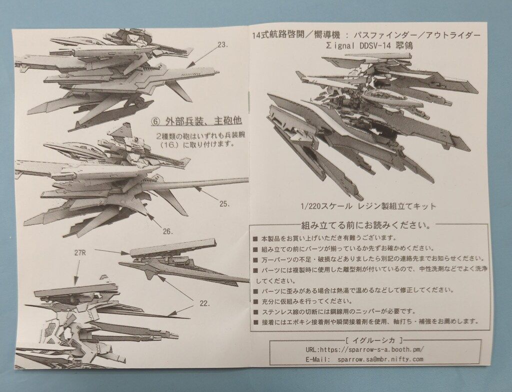 1 100スケールレジンキャストキット