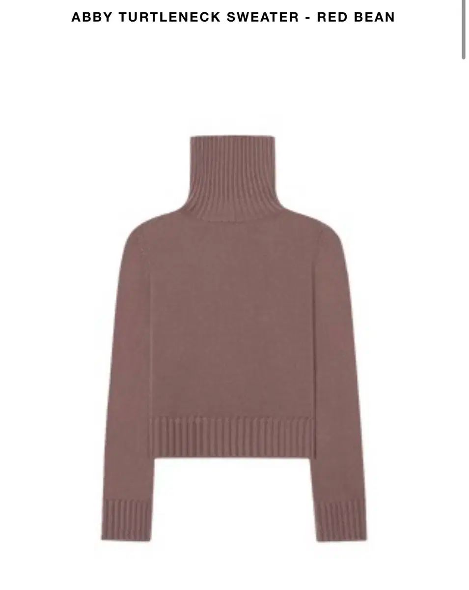 シックスアンドハーフ abby タートルネック