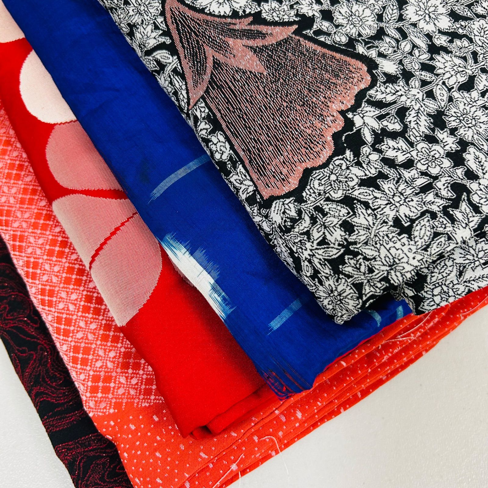 アンティーク 着物 正絹 5着 着物まとめ売り リメイク材料 m-418