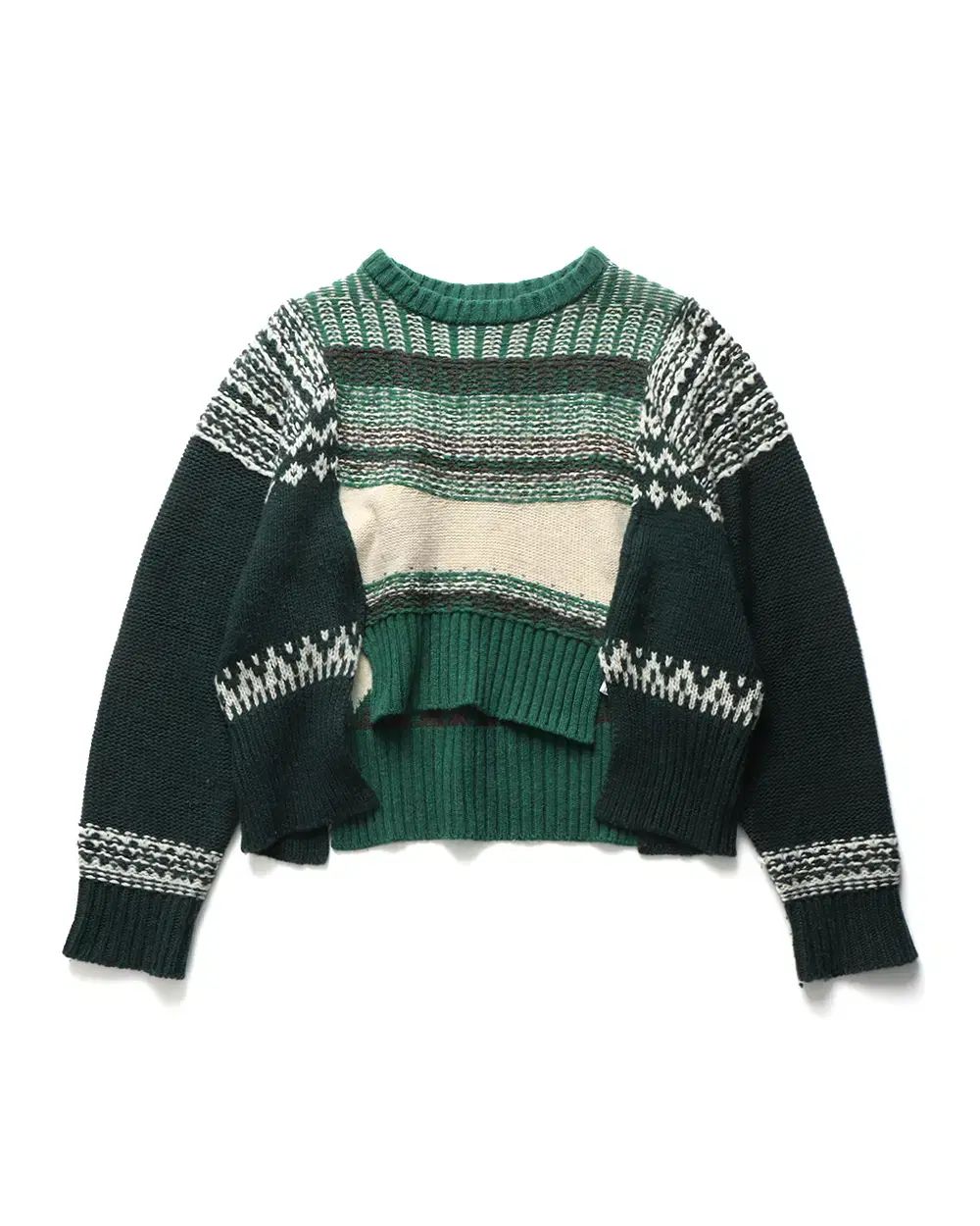 etsinta Remake Short Jaquard Knit