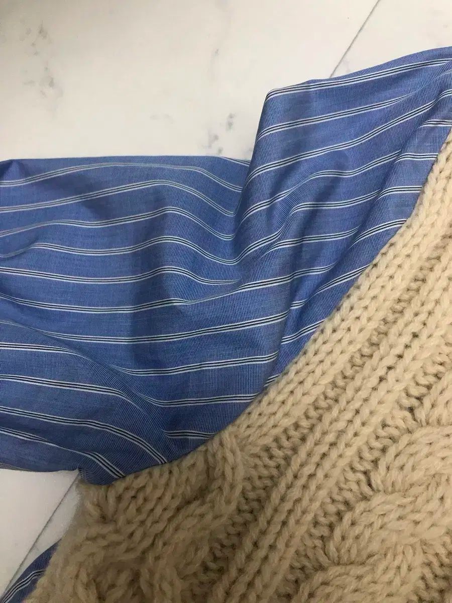 メゾンマルジェラ ケーブルニット